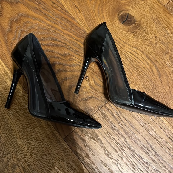 Theyskens theory black patent leather heels. - Picture 3 of 5